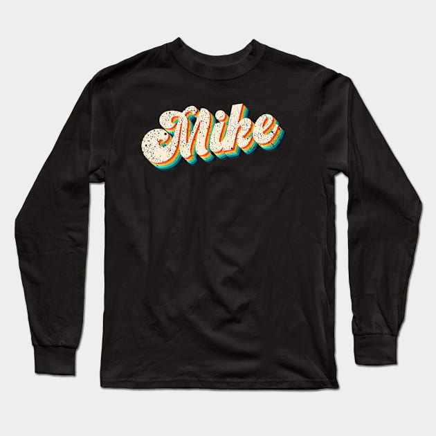 Mike Long Sleeve T-Shirt by designbym